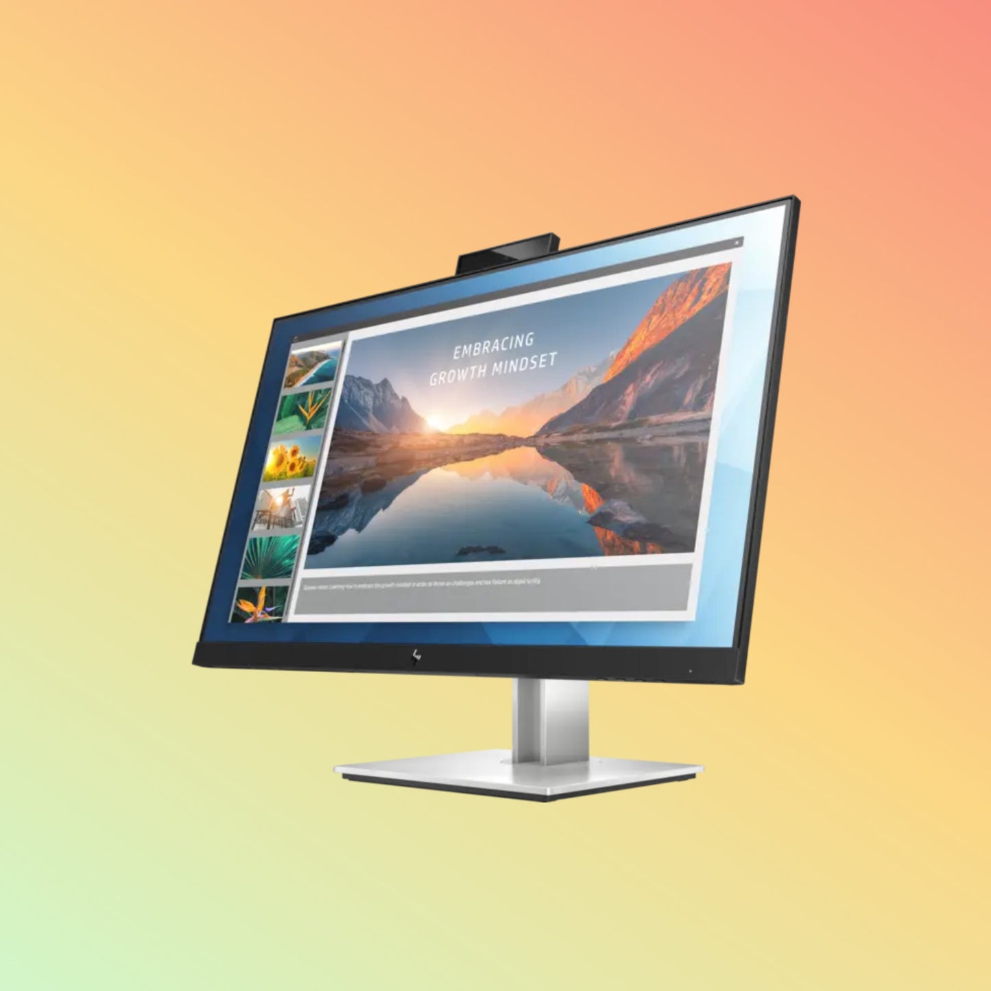 HP E24U G4 Monitor - 23.8" FHD (1920 x 1080), IPS, DP, HDMI, USB-C, 250 nits, 60 Hz