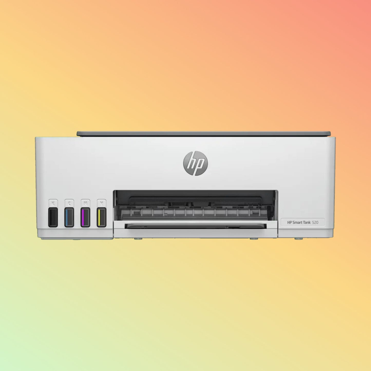 HP SMART TANK 520 Printer - A4, Print Copy Scan, 12 ppm, 1200 x 1200 rendered dpi Resolution, 3,000 Pages Duty Cycle, Black and Color
