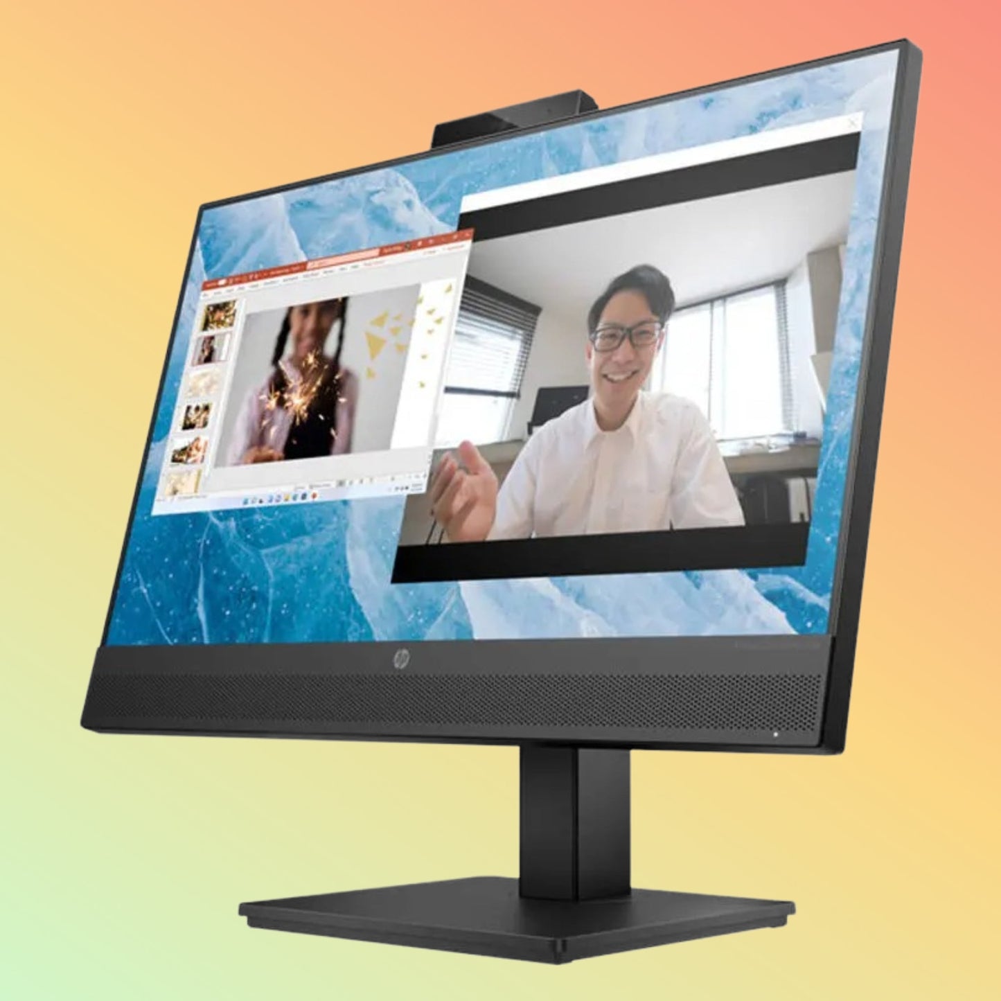 HP P22VB G5 Monitor - 21.5" FHD (1920 x 1080), VA, HDMI, VGA, 250 nits, 75 Hz