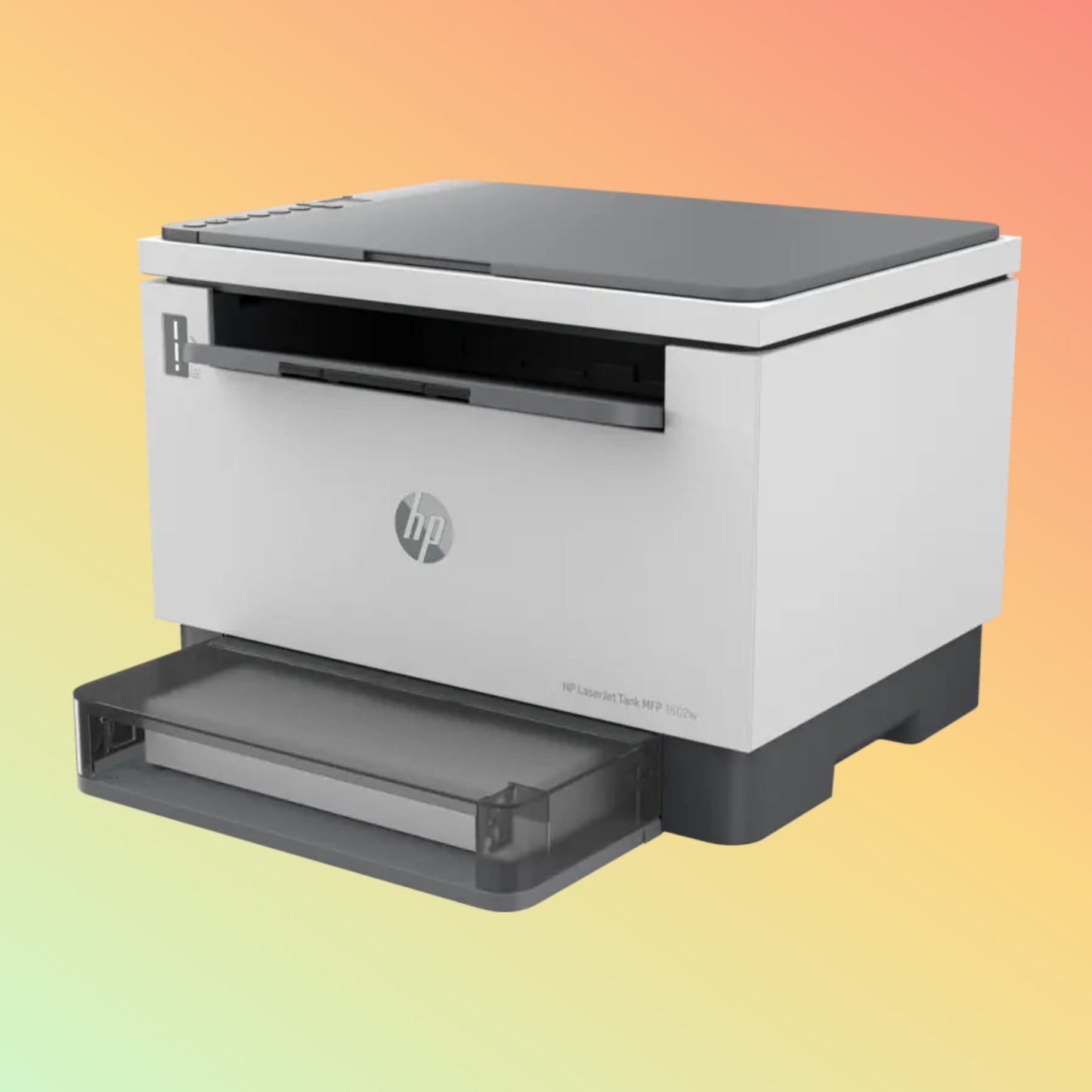 HP LaserJet Tank MFP 1602W Printer - Wireless, A4, Print Copy Scan, 23 ppm, 600 x 600 dpi Resolution, 25,000 Pages Duty Cycle