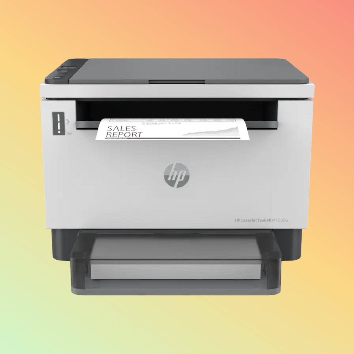 HP LaserJet Tank MFP 1602W Printer - Wireless, A4, Print Copy Scan, 23 ppm, 600 x 600 dpi Resolution, 25,000 Pages Duty Cycle
