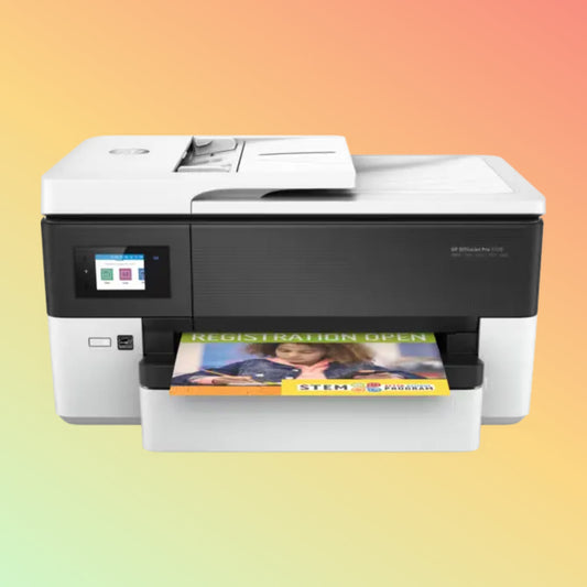 HP OfficeJet Pro Wide Format 7720 Printer - Wireless, A4, Print Copy Scan Fax, 22 ppm, 1200 x 1200 rendered dpi Resolution, 30,000 Pages Duty Cycle, Black and Color
