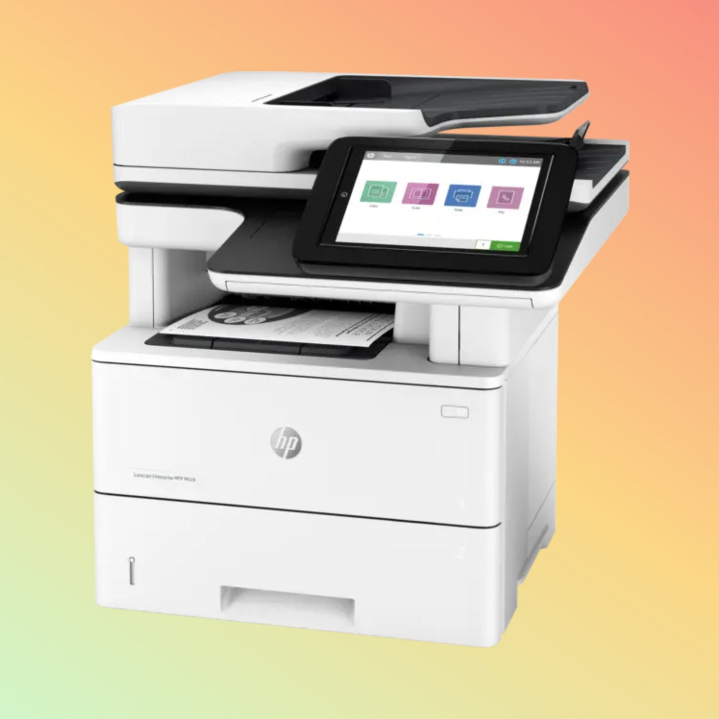 HP LaserJet Enterprise MFP M528DN Printer - Wireless, A4, Print Copy Scan Fax, 43 ppm, 1200 x 1200 dpi Resolution, 150,000 Pages Duty Cycle