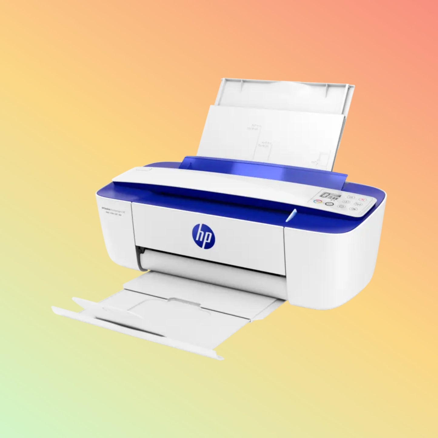 HP DeskJet Ink 3790 Printer - Wireless, A4, Print Copy Scan, 8 ppm, 1200 x 1200 rendered dpi Resolution, 1,000 Pages Duty Cycle, Black and Color