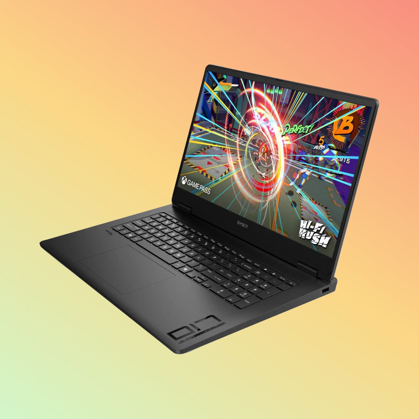 HP OMEN 17-DB0047NR Gaming Laptop - AMD Ryzen 7-8845HS, 16GB, 1TB SSD, NVIDIA GeForce RTX 4070 8GB, 17.3" QHD