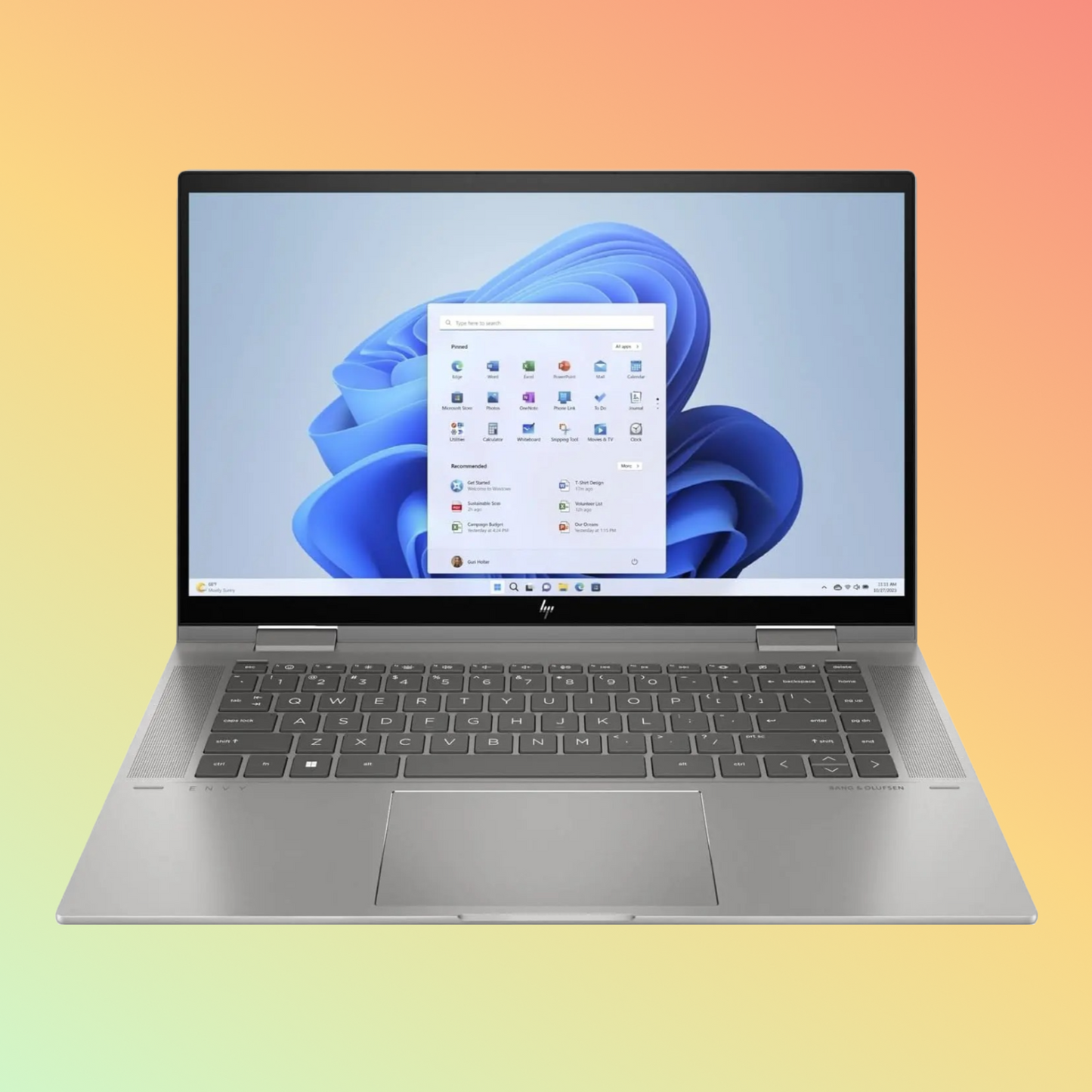 HP ENVY 15T-EW100 Laptop - 13th Gen i7-1355U, 16GB, 512GB SSD, 15.6'' FHD Touch X360 Pen