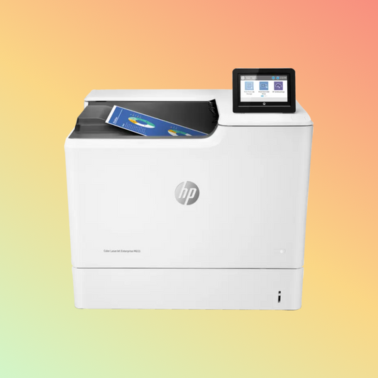 HP LaserJet Enterprise M653DN Printer - A4, Print, 56 ppm, 1200 x 1200 dpi Resolution, 120,000 Pages Duty Cycle, Black and Color