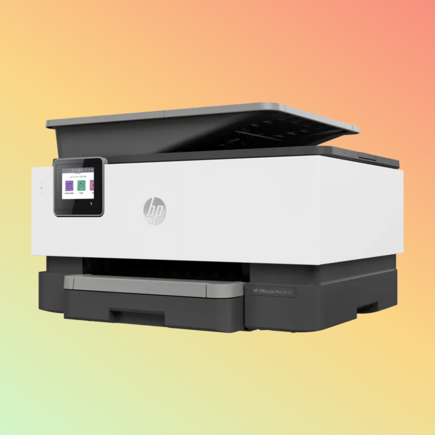 HP OfficeJet Pro 9010 Printer - Wireless, A4, Print Copy Scan Fax, 22 ppm, 1200 x 1200 rendered dpi Resolution, 25,000 Pages Duty Cycle, Black and Color