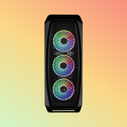 AeroCool Aero One Duo ARGB Mid Tower Case - ATX, micro ATX, mini-ITX