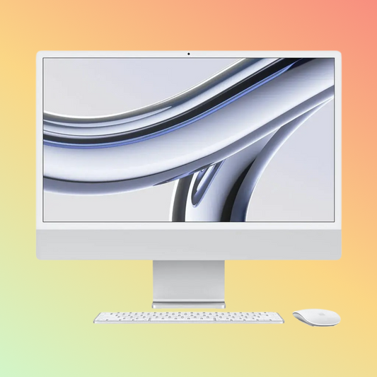 iMac M3 - 8-Core CPU, 10-Core GPU, 24" 4.5K, 8GB/512GB SSD (Silver)