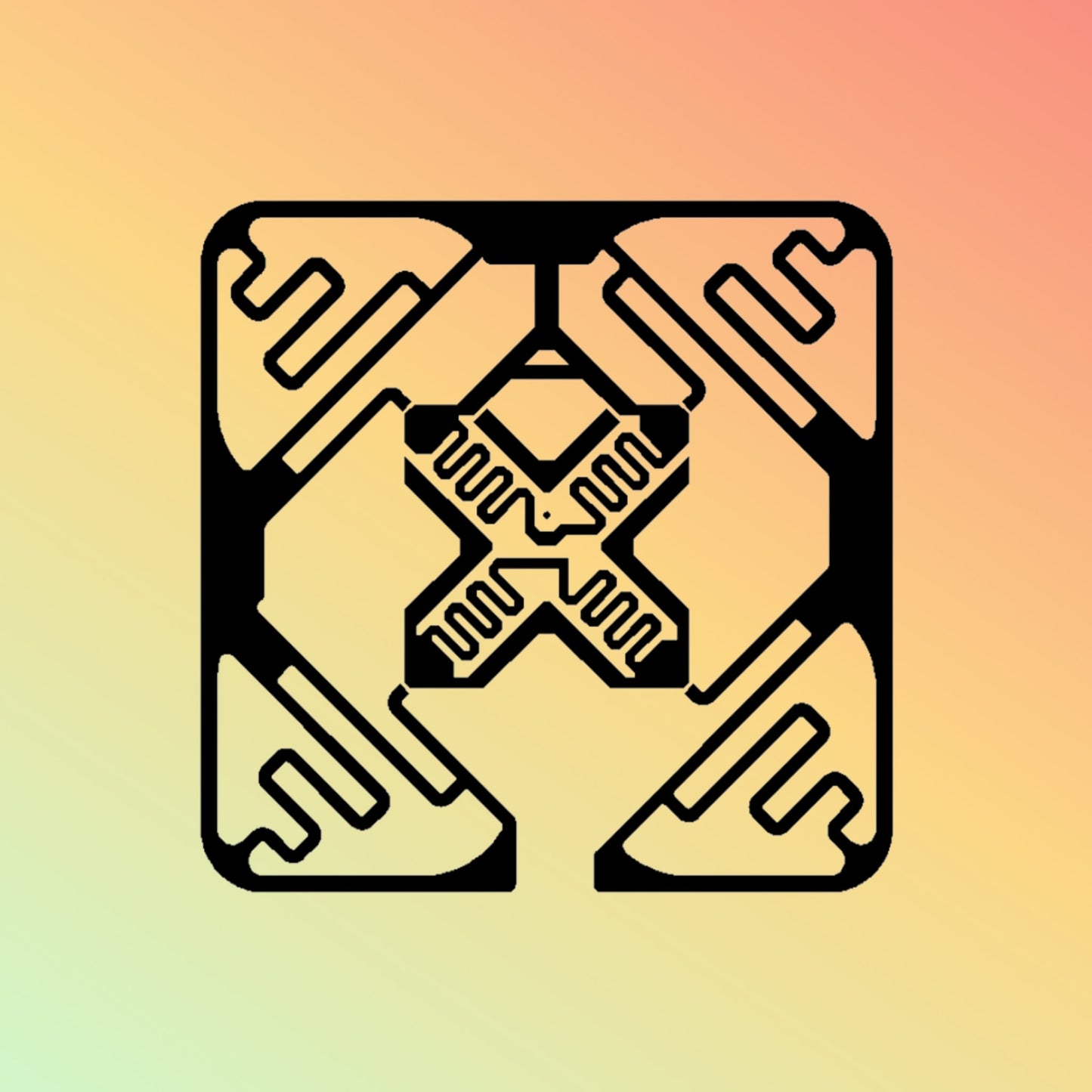 OSrfid Logistics RFID Label OS4444-U8