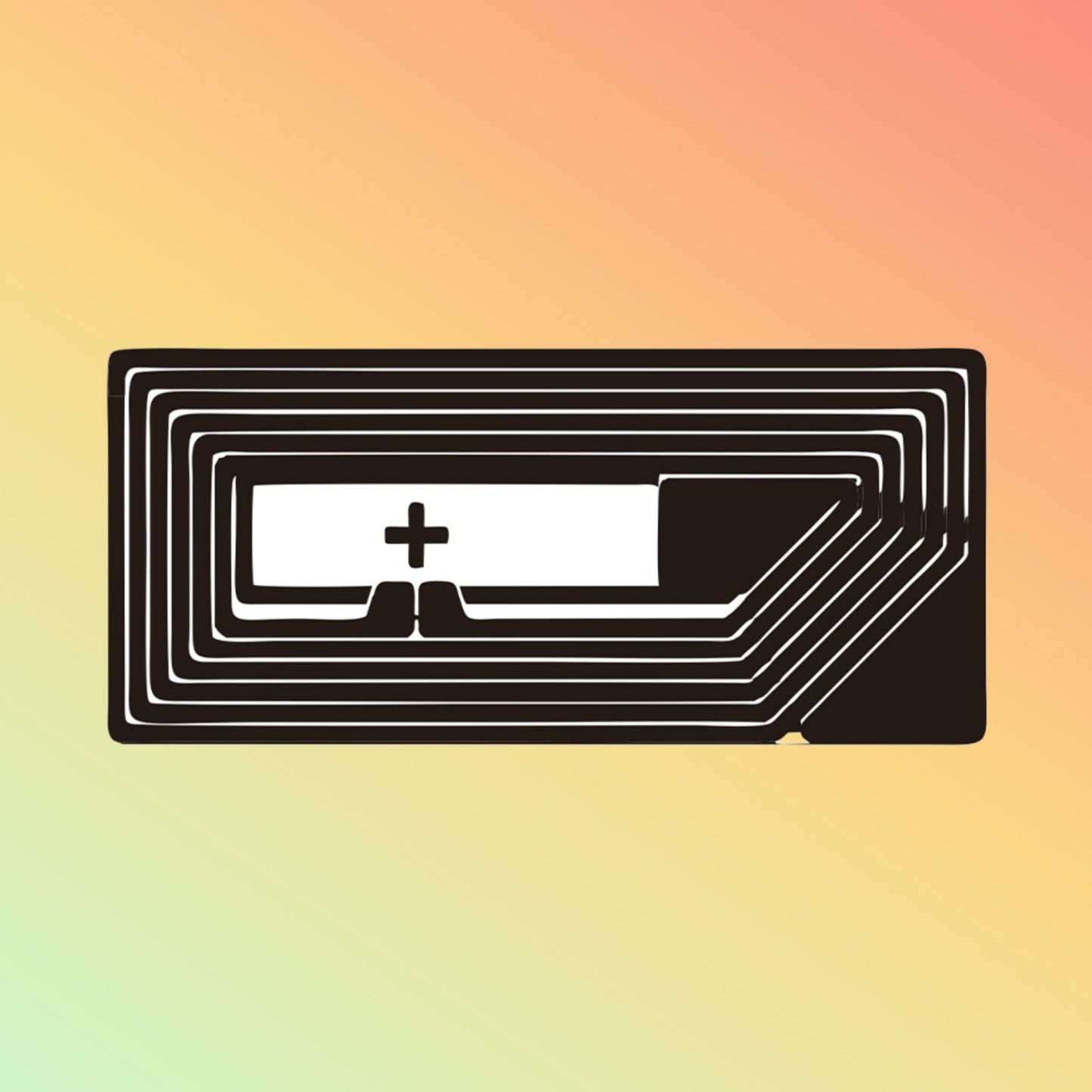 OSrfid NFC Tamper Evident RFID Tags OS-0818-NTAG