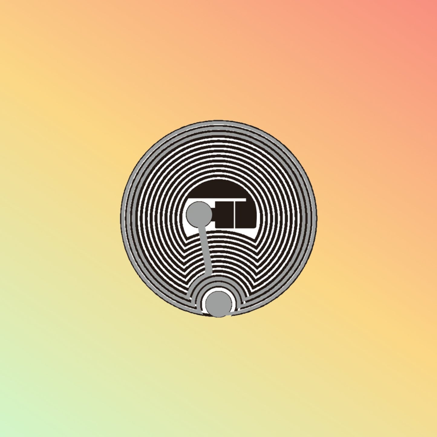 OSrfid NFC RFID Book Label OS-Φ22-ICODE