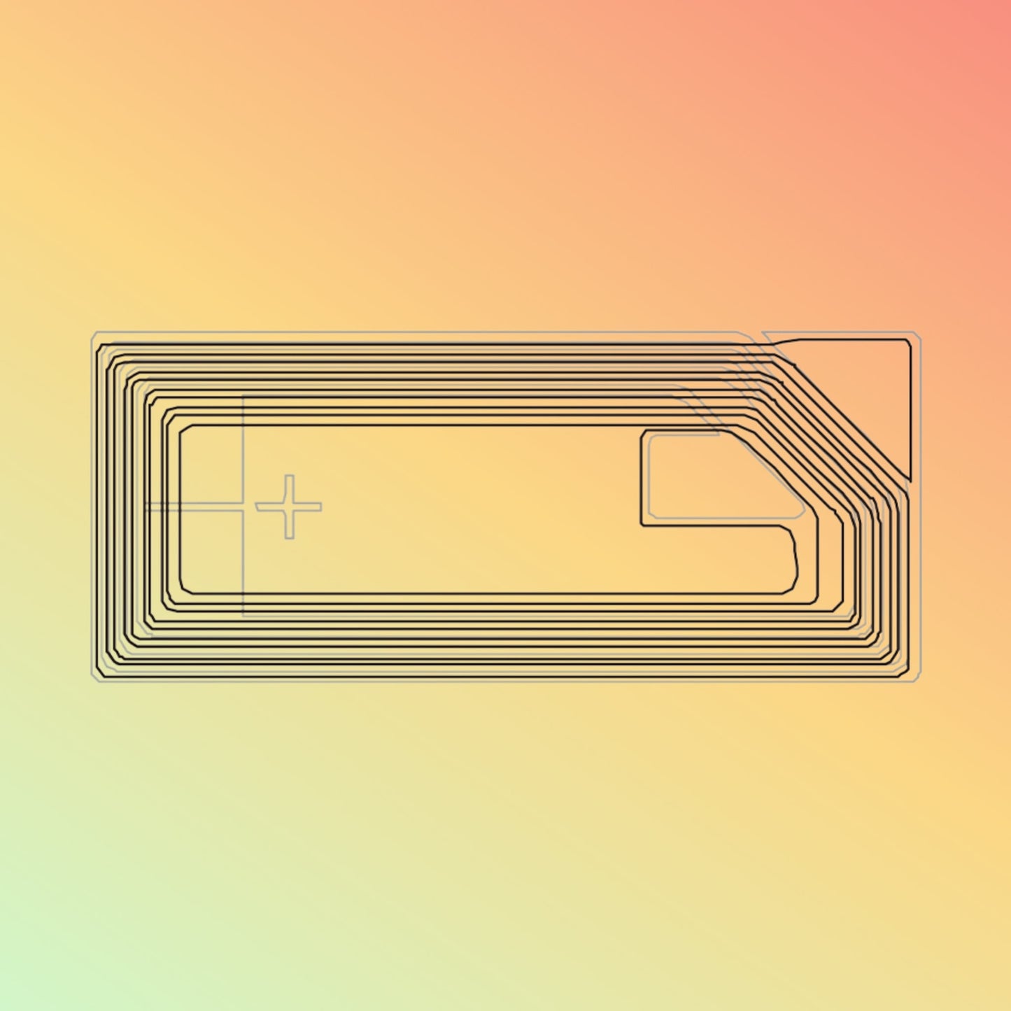 OSrfid NFC Tamper-Proof RFID Security Tag OS-2611-NTAG
