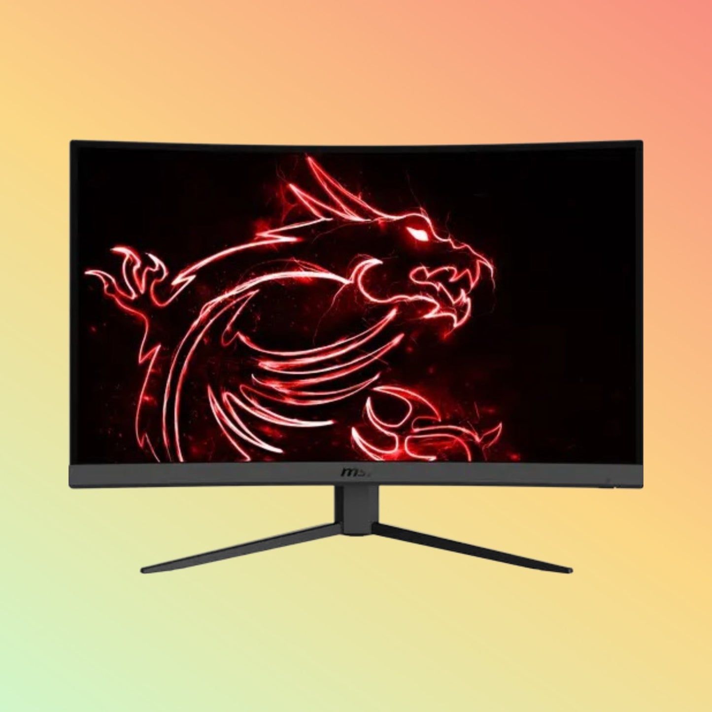 MSI G27CQ4 Gaming Curved Monitor - 27" QHD (2560 x 1440), IPS, HDMI, DP, 250 nits, 170 Hz