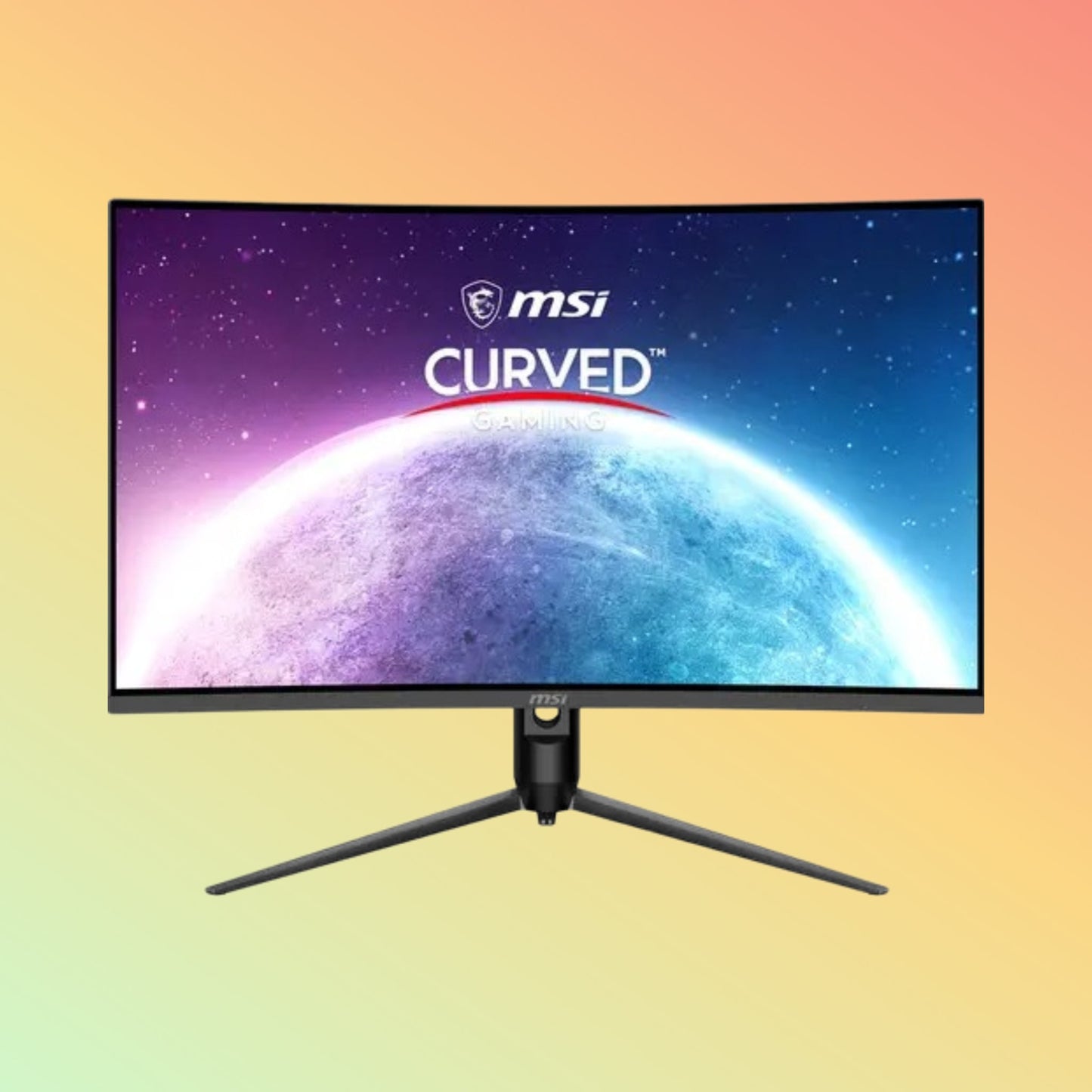 MSI G2422C Gaming Curved Monitor - 24" FHD (1920 x 1080), VA, Height, Tilt, HDMI, DP, 250 nits, 180 Hz