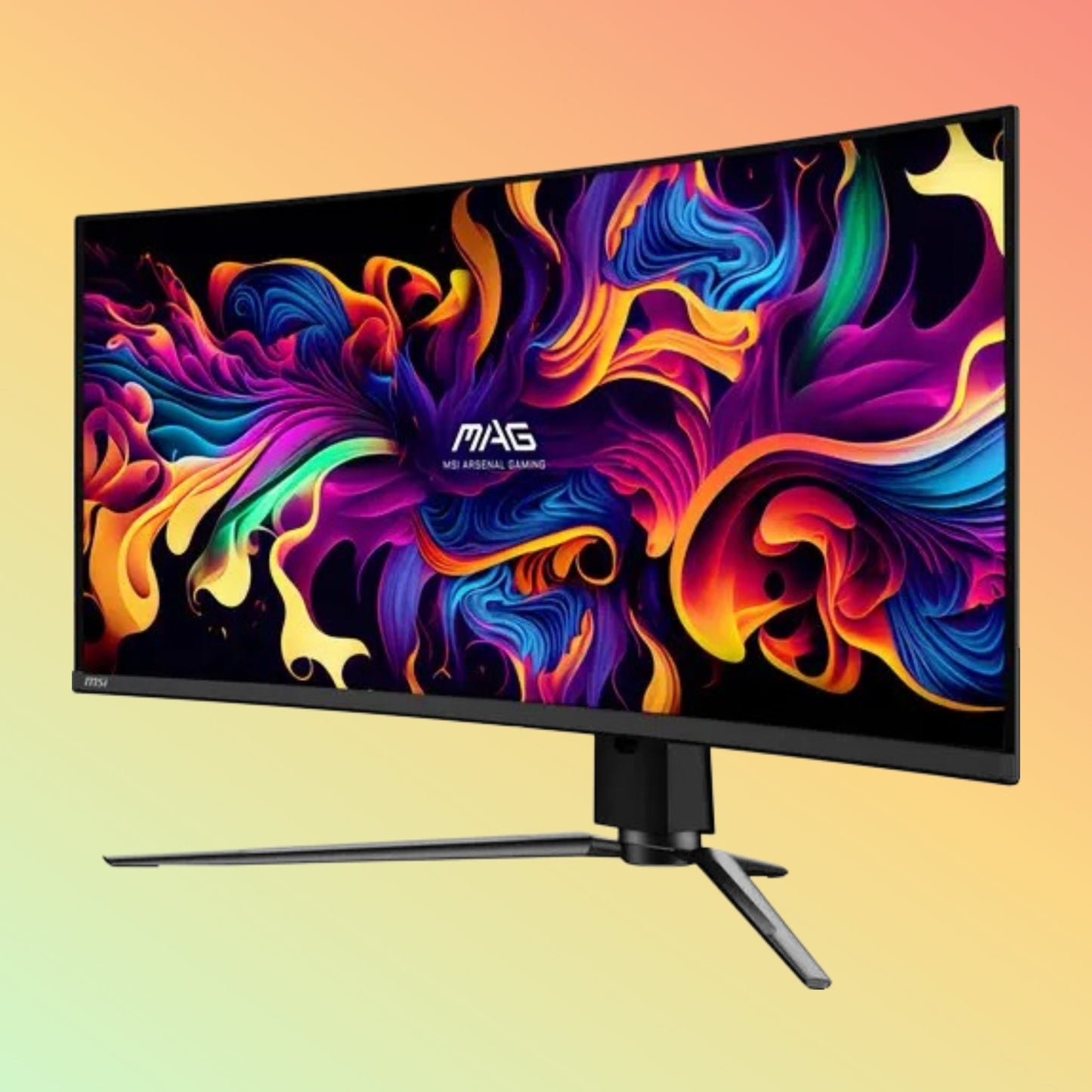 MSI MAG 341CQP Gaming Curved Monitor - 34 UWQHD (3440 x 1440), QD-OLED, HDMI, DP, 1000 nits, 175 Hz