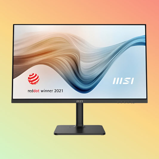 MSI MODERN MD272XP Monitor - 27" FHD (1920 x 1080), IPS, Height, Pivot, Swivel, Tilt, HDMI, DP, 300 nits, 100 Hz