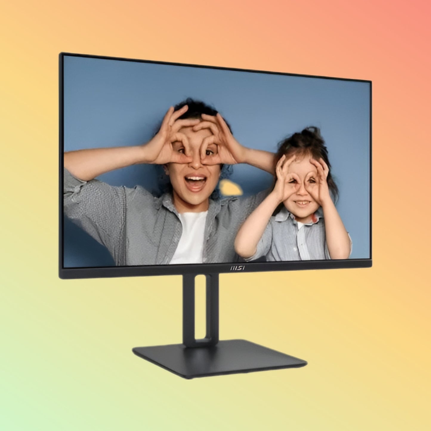 MSI PRO MP251P Monitor - 25" FHD (1920 x 1080), IPS, Pivot, Swivel, HDMI, VGA, 300 nits, 100 Hz