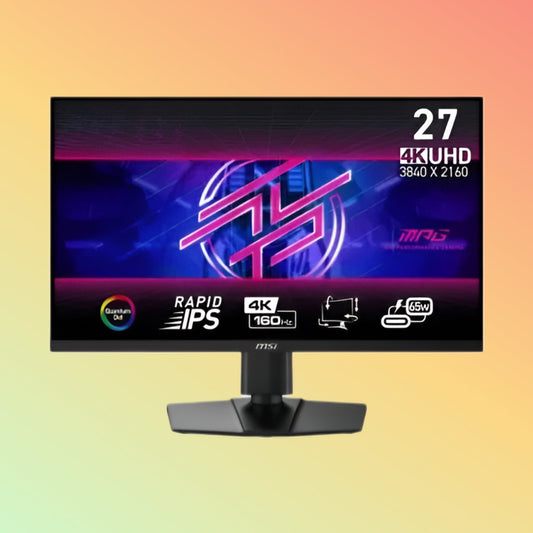 MSI MPG 274URF QD Monitor - 27" UHD (3840 x 2160), IPS, DP, HDMI, 400 nits, 160 Hz