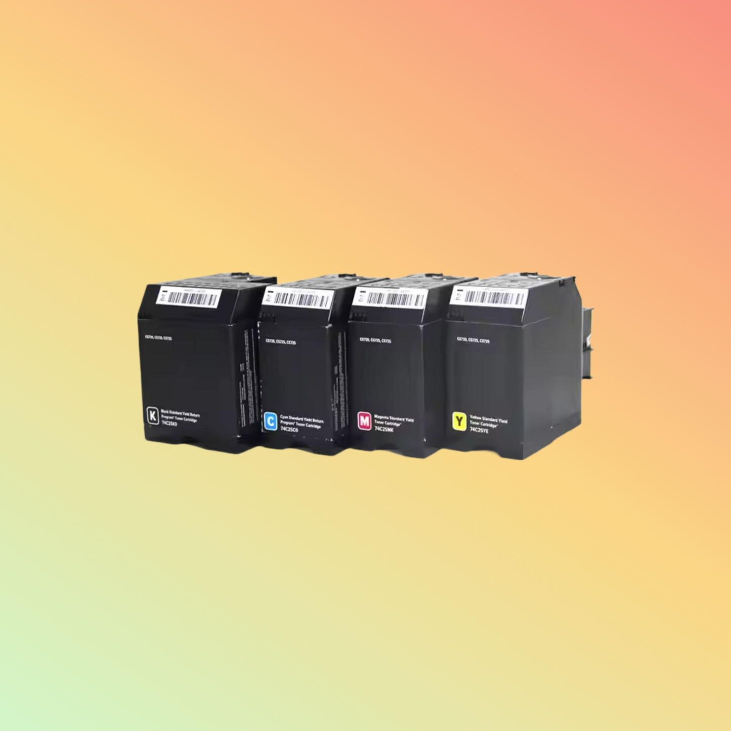 Lexmark CS725 Toner color cartridge chip