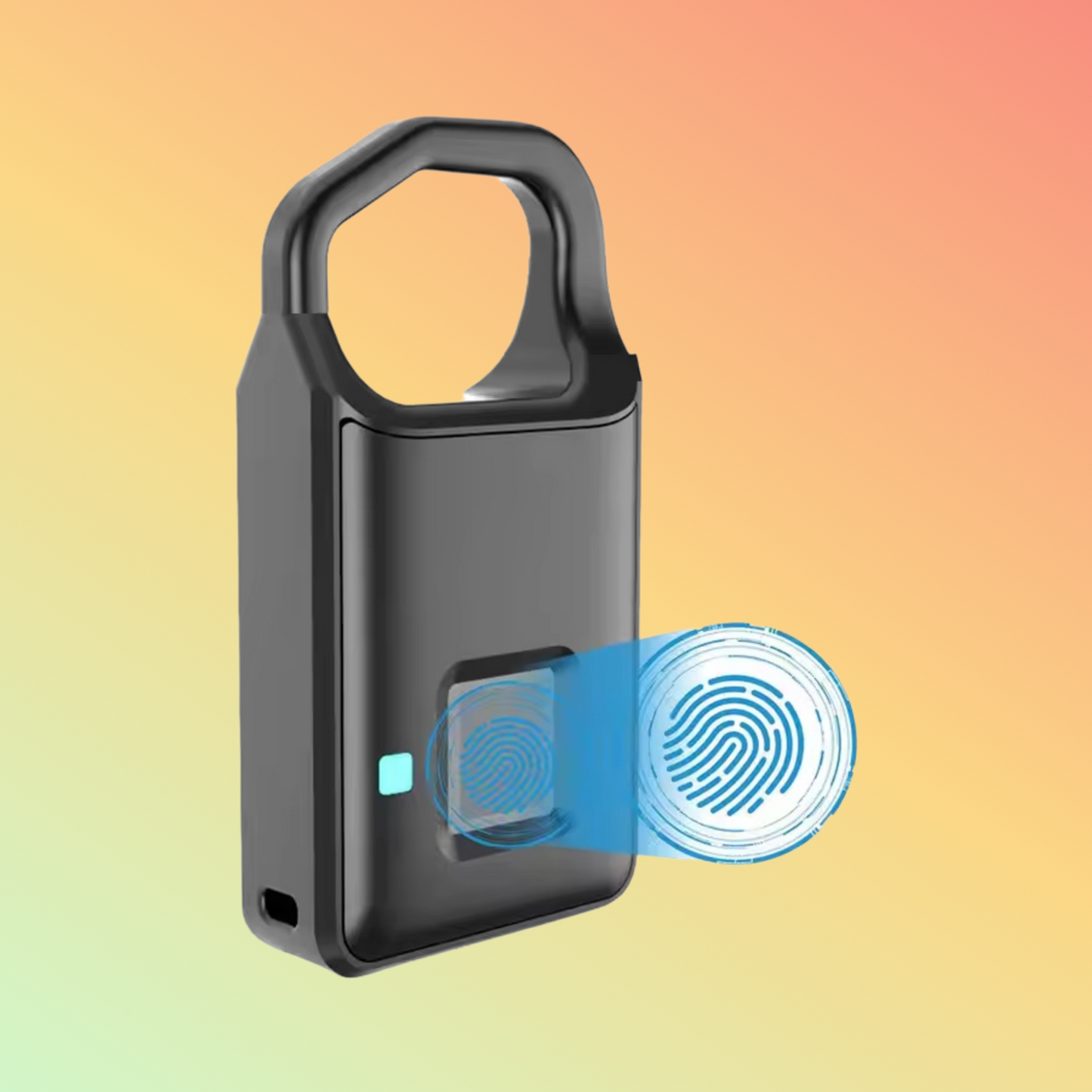 P4 Smart Keyless Fingerprint Padlock Lock Biometric Padlock Lock/Finger Print Security Lock