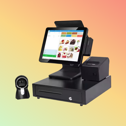 15" Aluminum Alloy Touch POS System: 3-Year Warranty