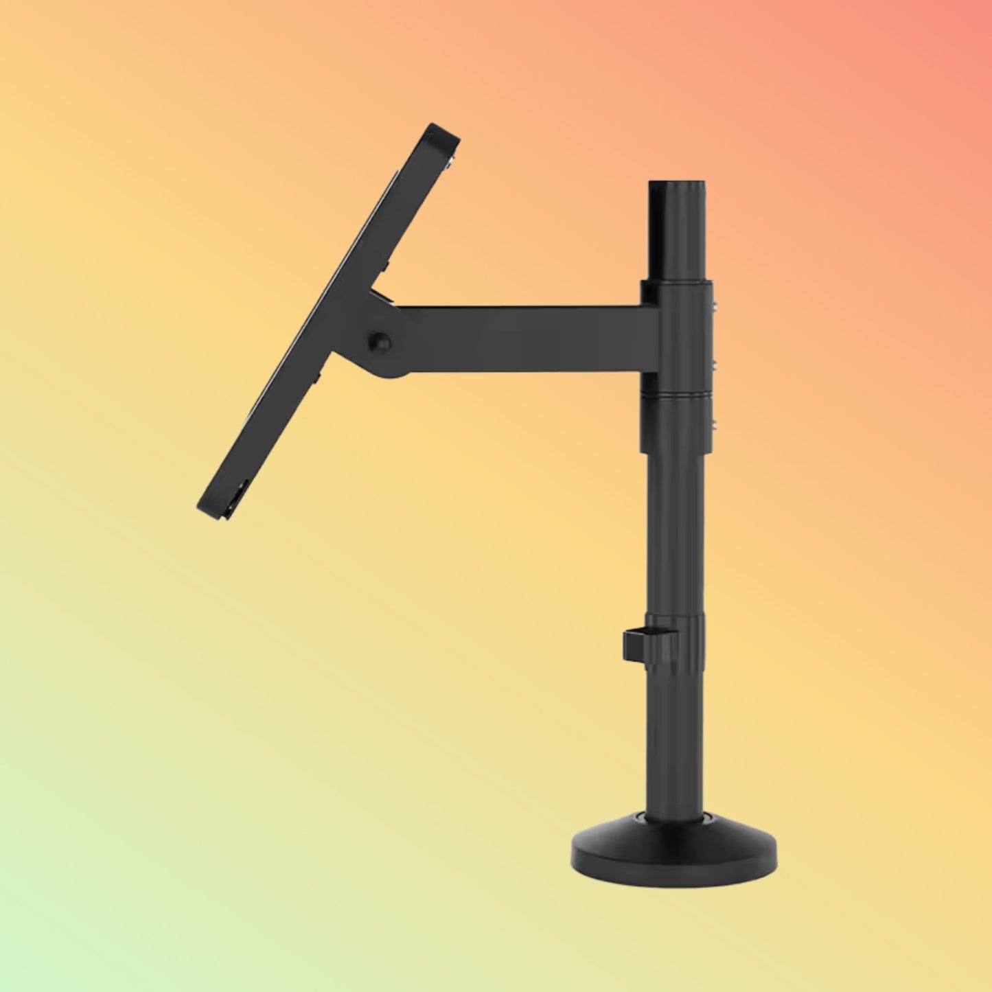 MAKEN SC-1501 Security Cantilever Pole Tablet Stand Metal Tablet Holder For Ipad