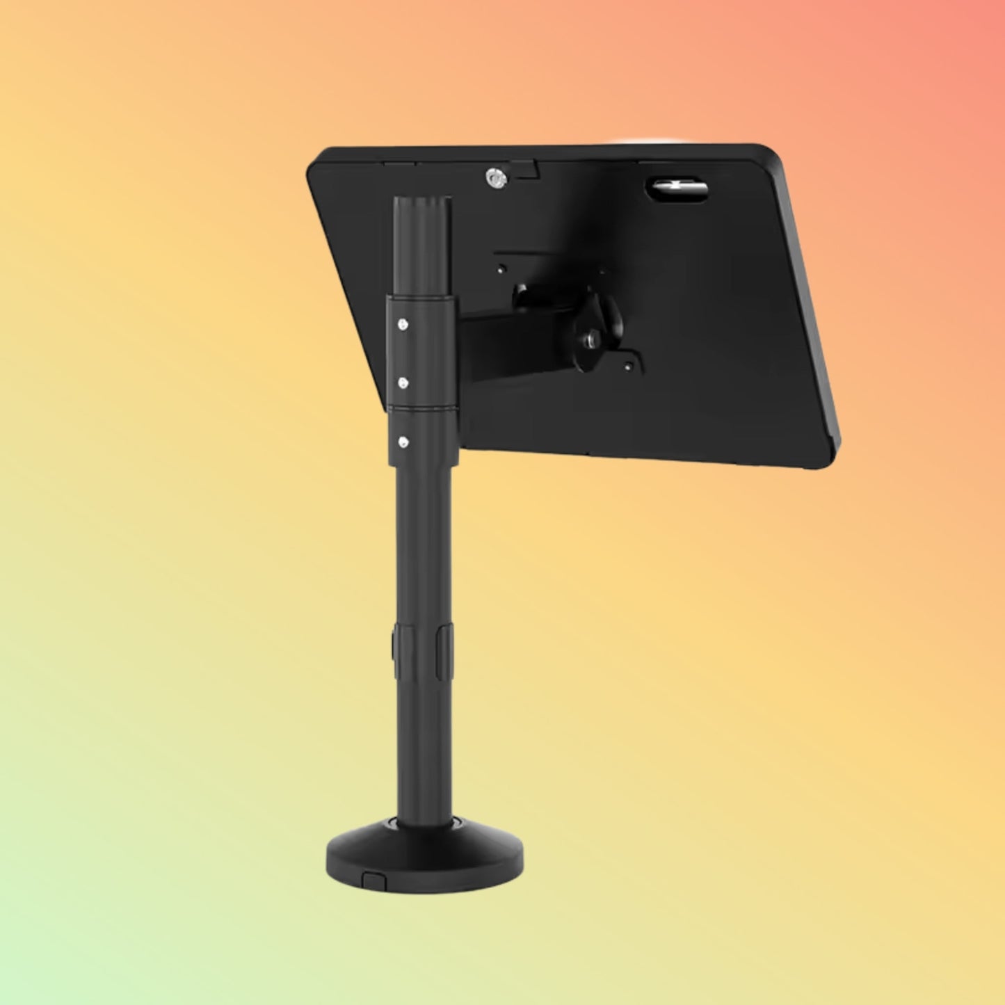 MAKEN SC-1501 Security Cantilever Pole Tablet Stand Metal Tablet Holder For Ipad
