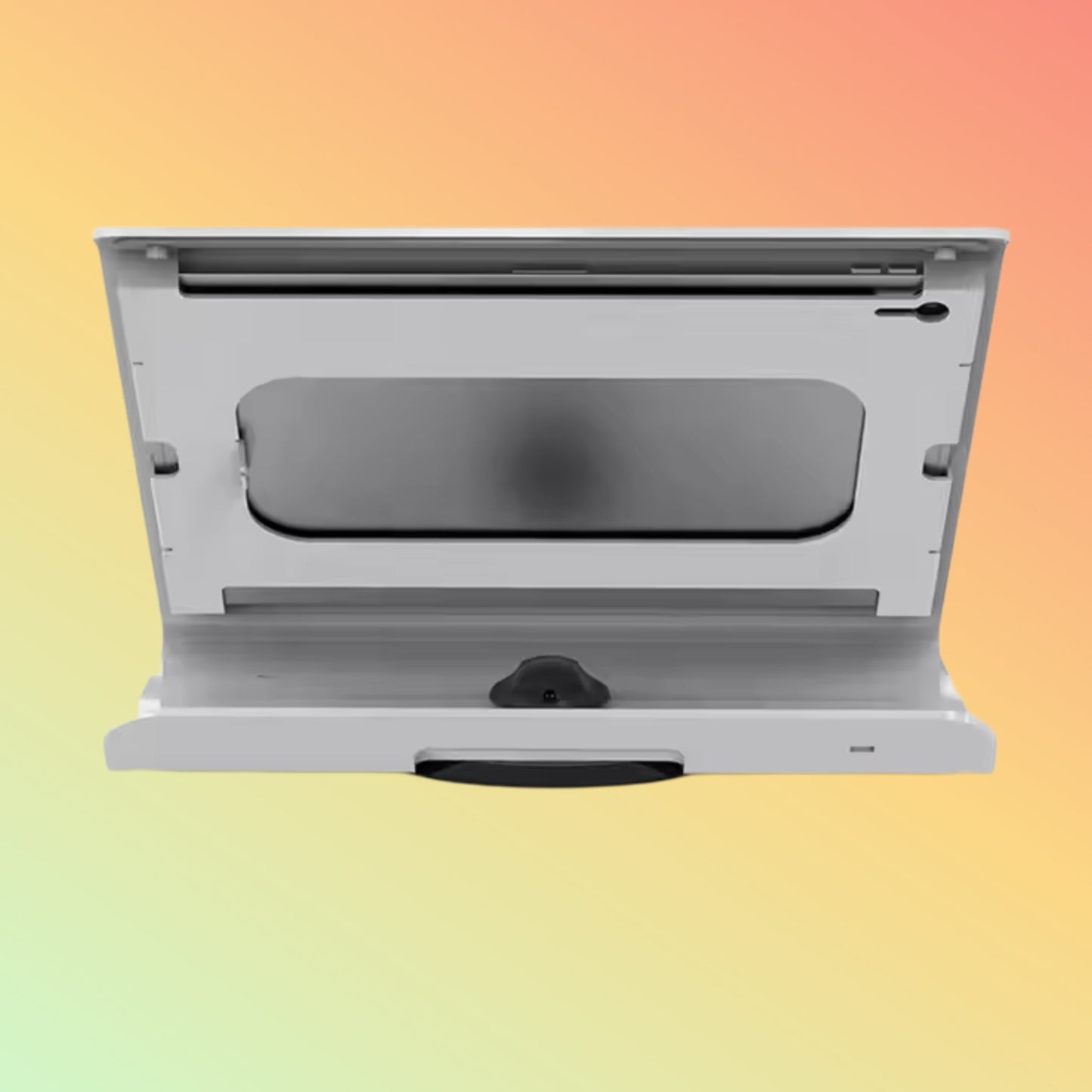 MAKEN Stylish Anti-Theft Metal Secure Tablet Enclosure Tabletop Rotating Tablet Stand For Ipad 10.2"