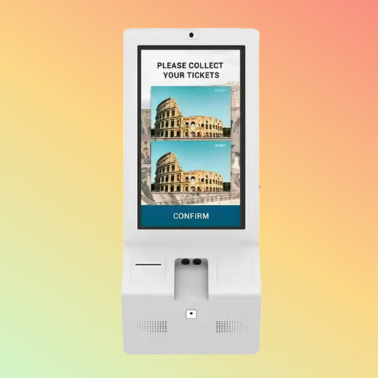 MAKEN MAKEN 32Inch Wall mount Interactive Touchscreen Ticket Terminal Self Service Ticket Kiosk Machine