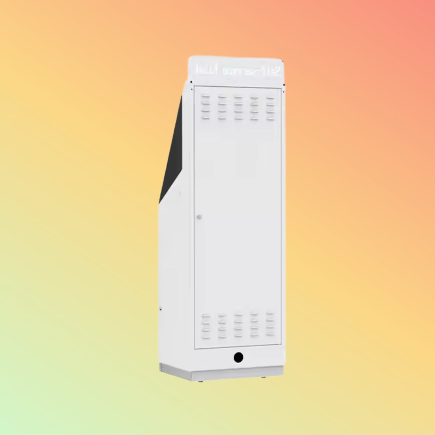 MAKEN 21.5" Interactive Floor-Standing Double-Screen Automatic Touchscreen A4 Printer Self Service Payment Kiosks