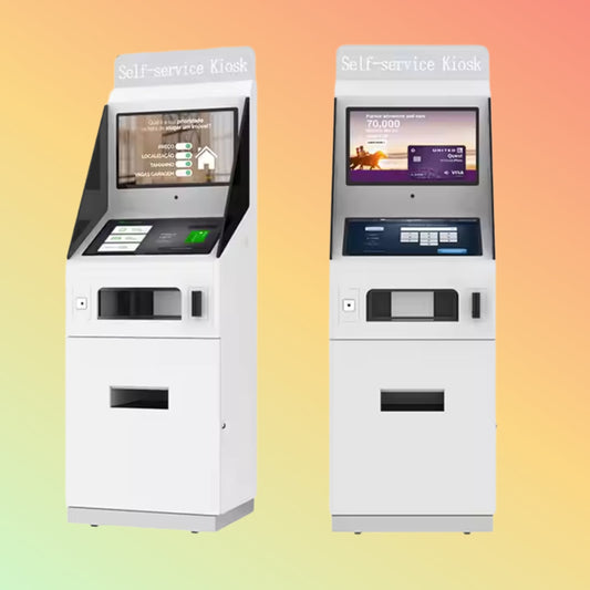 MAKEN Banking/Service Center Touch Screen Payment Kiosk Document Scanning/Copying And Printing Self Service Payment Kiosk