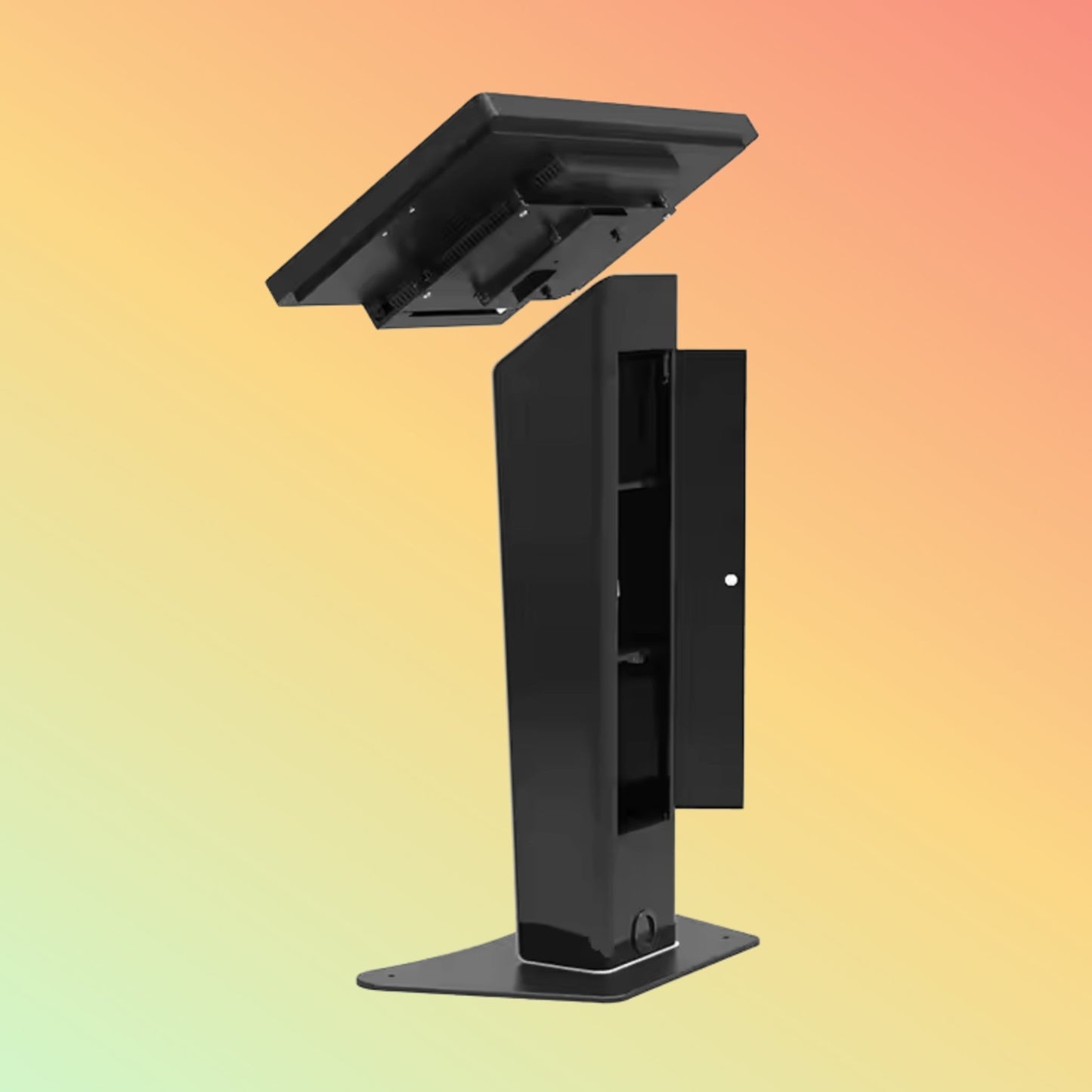 MAKEN 32 Inch Museum Indoor Interactive Advertising Equipment Touch Screen Stand Information Kiosk