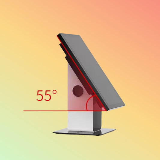 MAKEN 21.5" Desktop Interactive LCD Advertising Touch Query Kiosk Countertop Information Kiosk