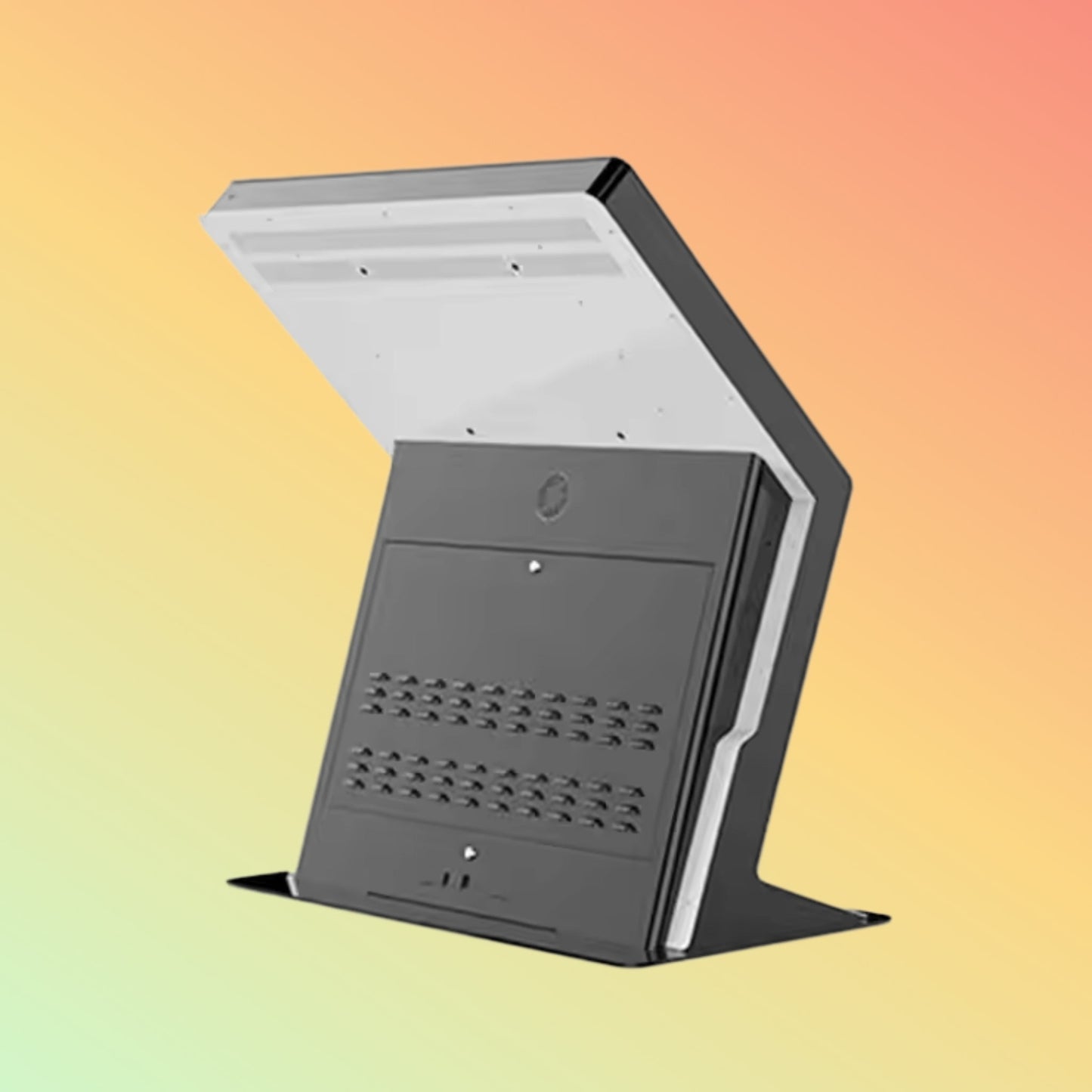 MAKEN 43 inch LCD display Z type floorstanding information advertising kiosk For Hospital/Bank/Shopping Mall