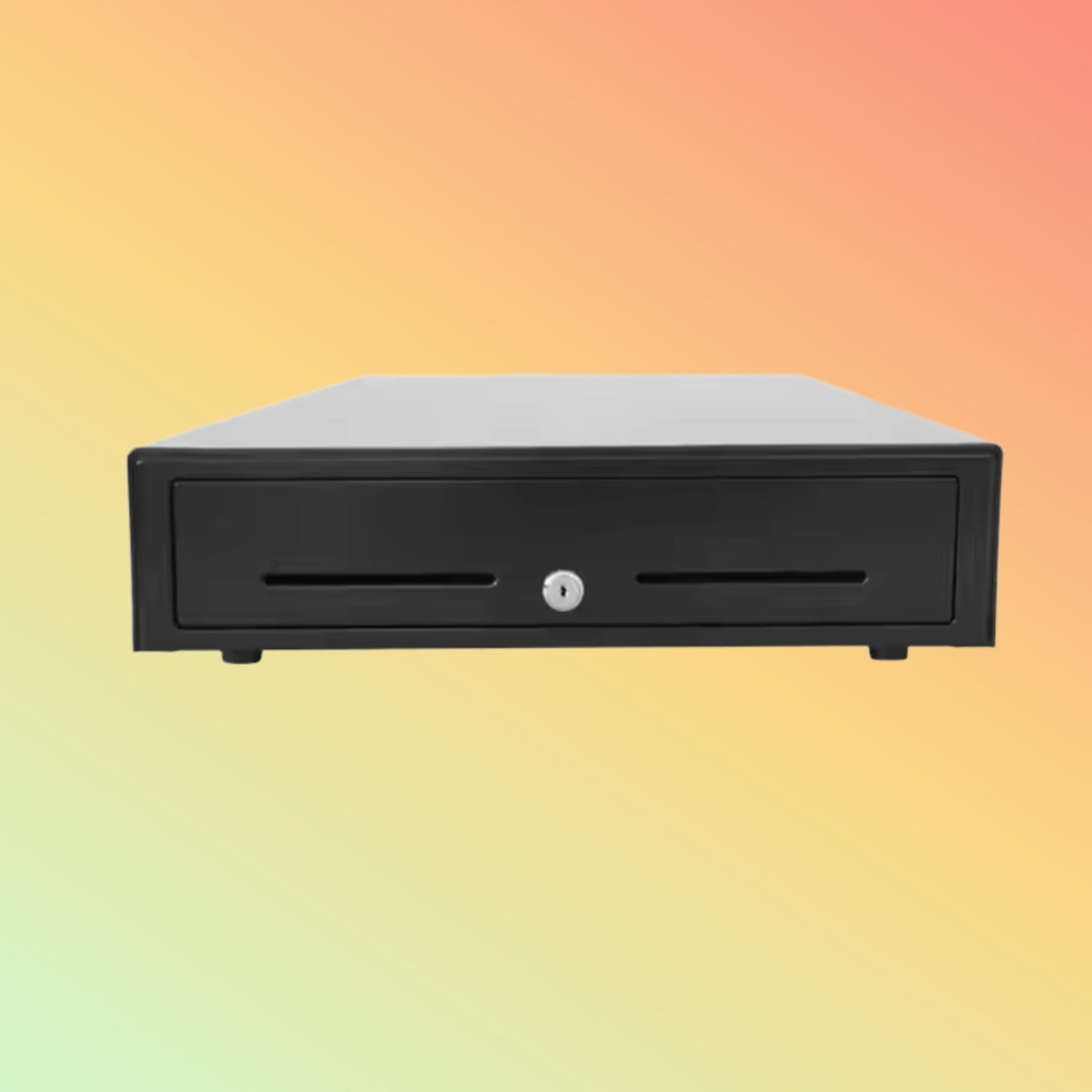 MAKEN MK-410 5 bill / 8 coin safe strong min metal box supermarket cash drawer for pos system