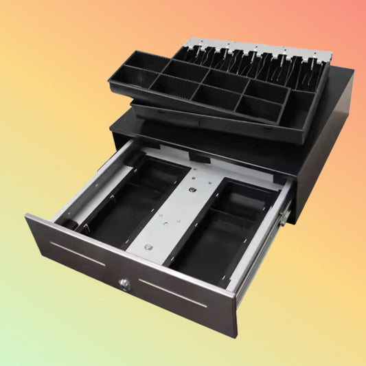 MAKEN MAKEN SK-415HB 8 bill 8 coin black metal steel rj11 pos cash drawer for supermarket