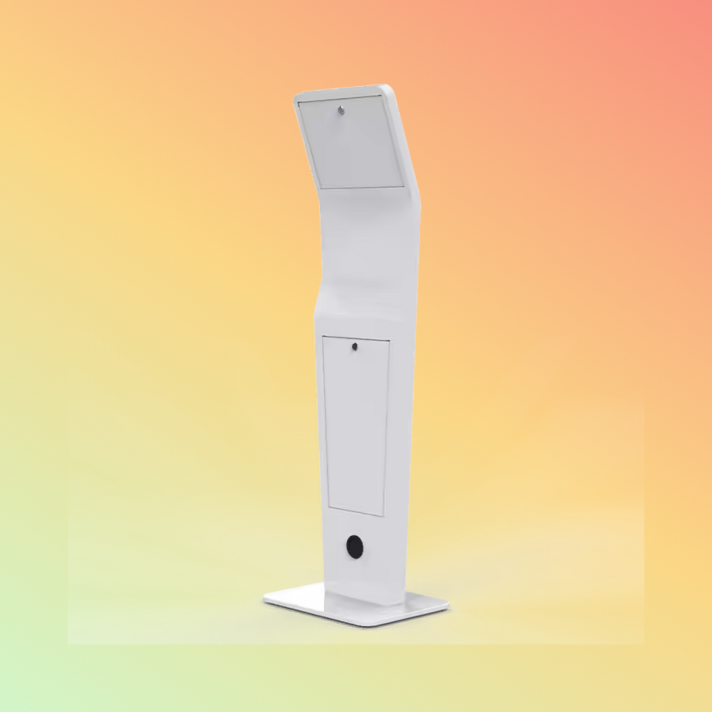 MAKEN SF-1103 Floor Standing Anti Theft Information Display Floor Stand Kiosk Stand For Ipad