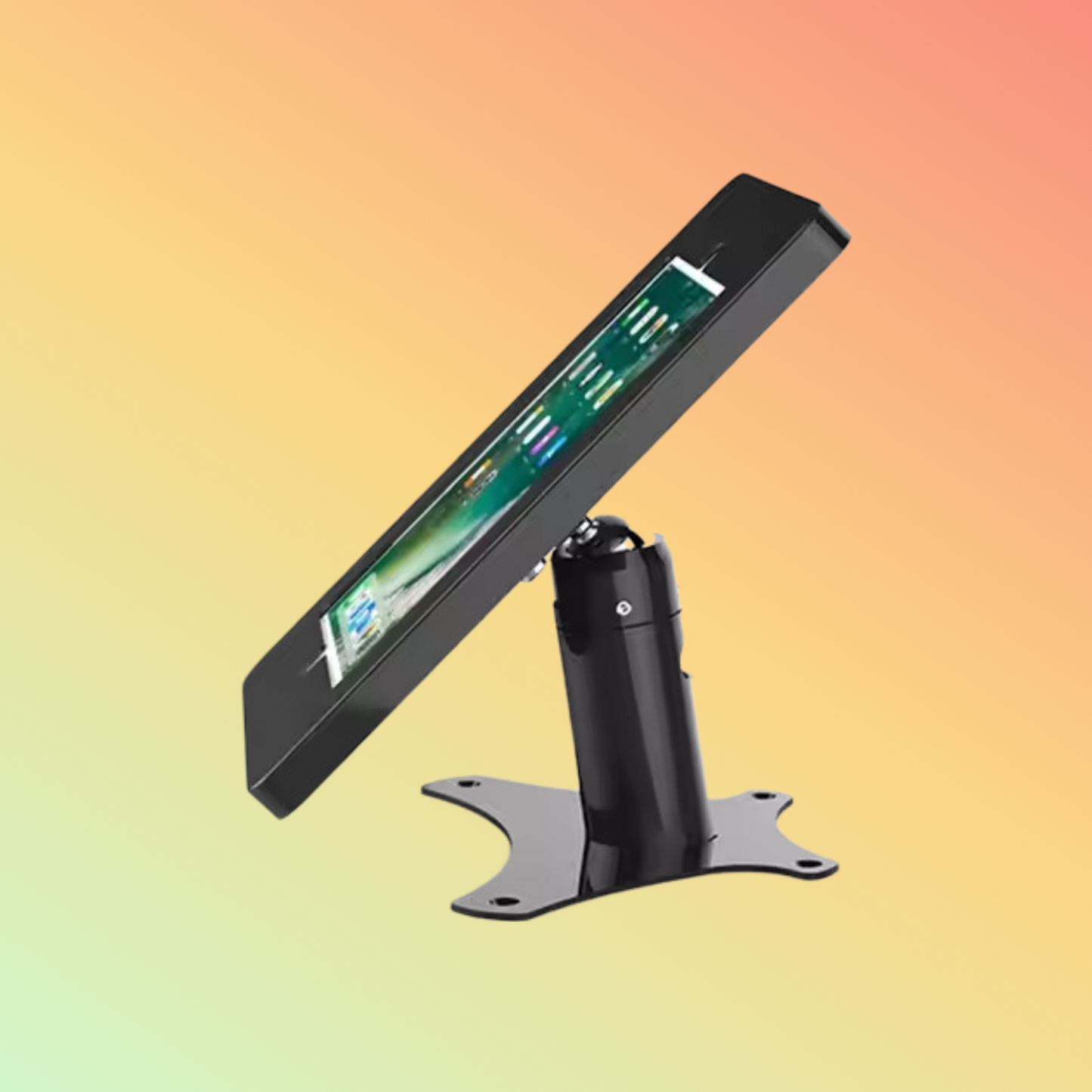 MAKEN Secure Countertop 360 Degree Rotation Swivel Tablet Pc Stand Display Tablet Stand For Ipad 10.2"