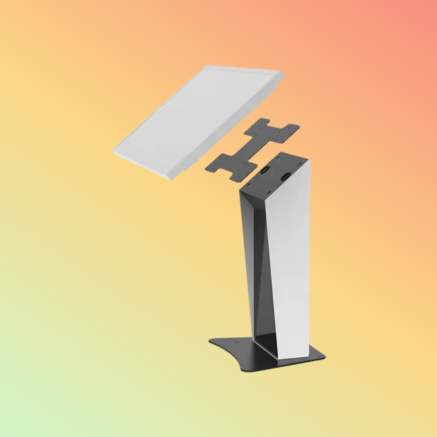 MAKEN All Metal Structure 43-55 Inch Digital Signage Screen Large Security Floor Display Stand