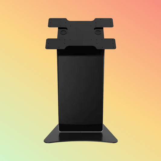 MAKEN All Metal Structure 43-55 Inch Digital Signage Screen Large Security Floor Display Stand