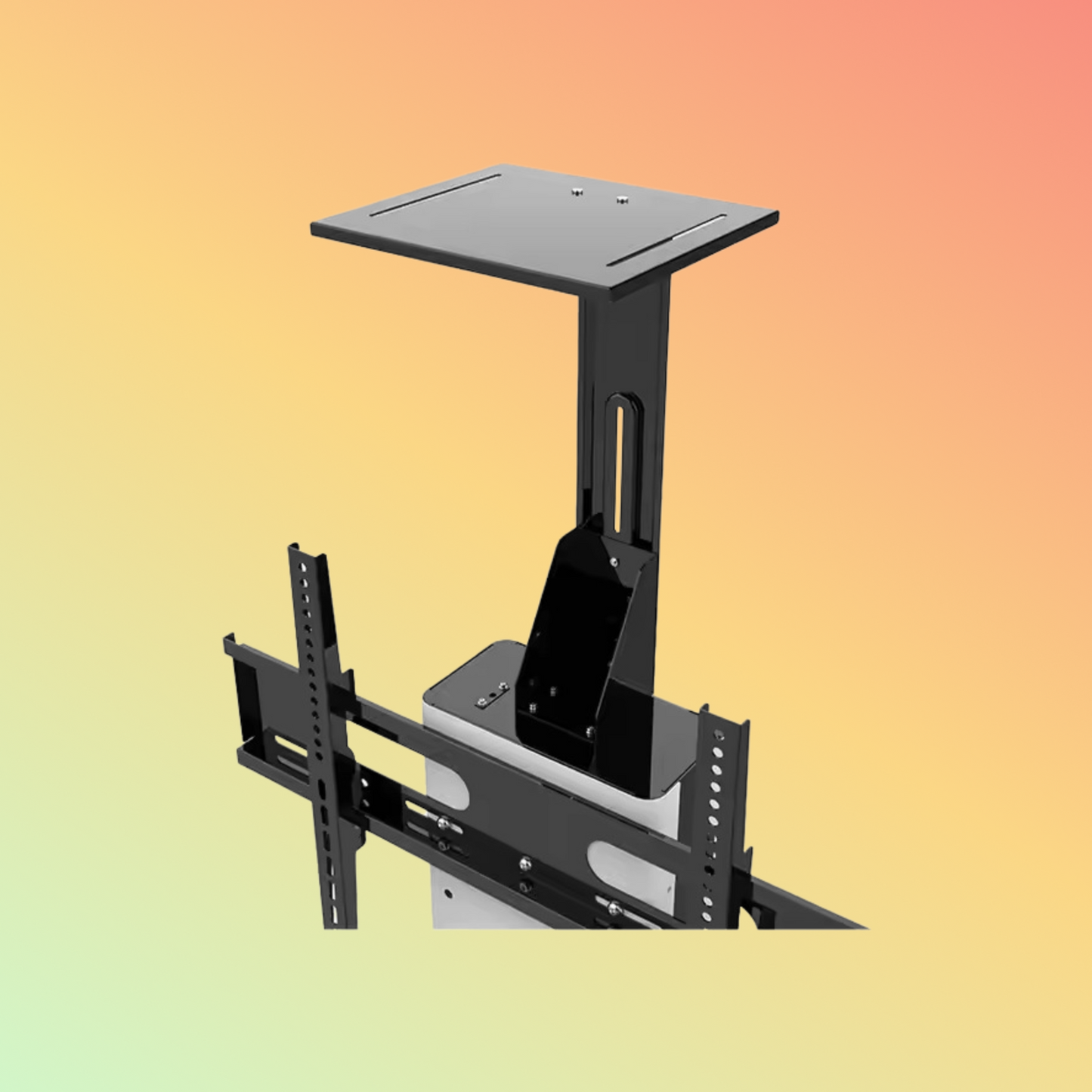 MAKEN 43 Inch Display Screen Combined 4K Digital Signage With Two-Gear Height Adjustable Stand
