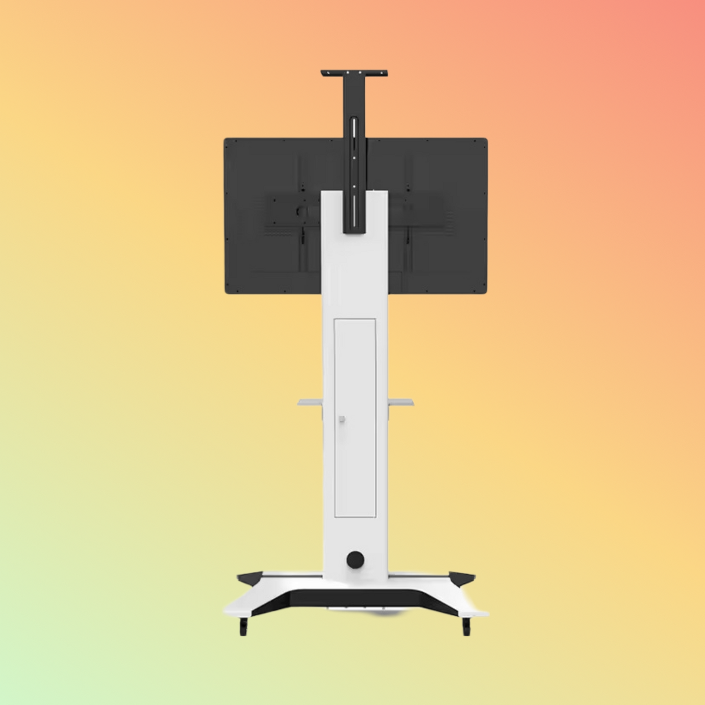 MAKEN 43 Inch Display Screen Combined 4K Digital Signage With Two-Gear Height Adjustable Stand