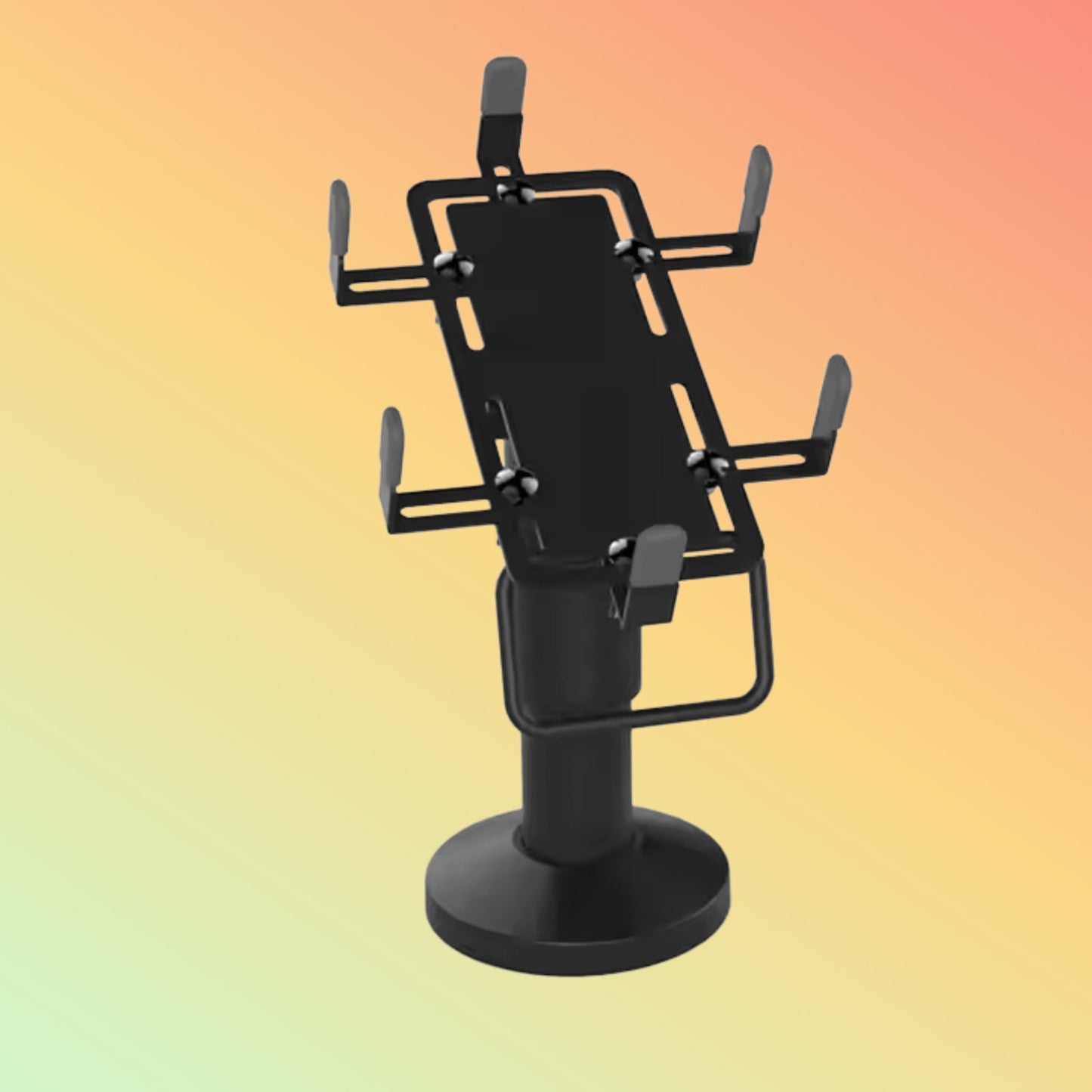 MAKEN Universal rotating pole mount terminal display stand pos credit card holder pos machine stand