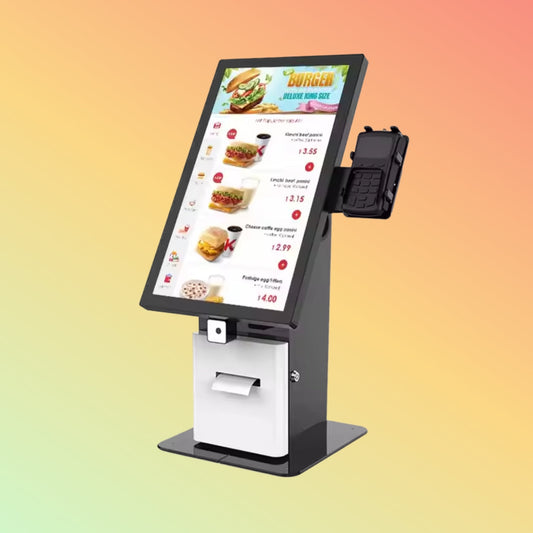 MAKEN 21.5 Inch Interactive Desktop Ordering Touch Screen Self Service Payment Kiosk Machine For Convenient Store