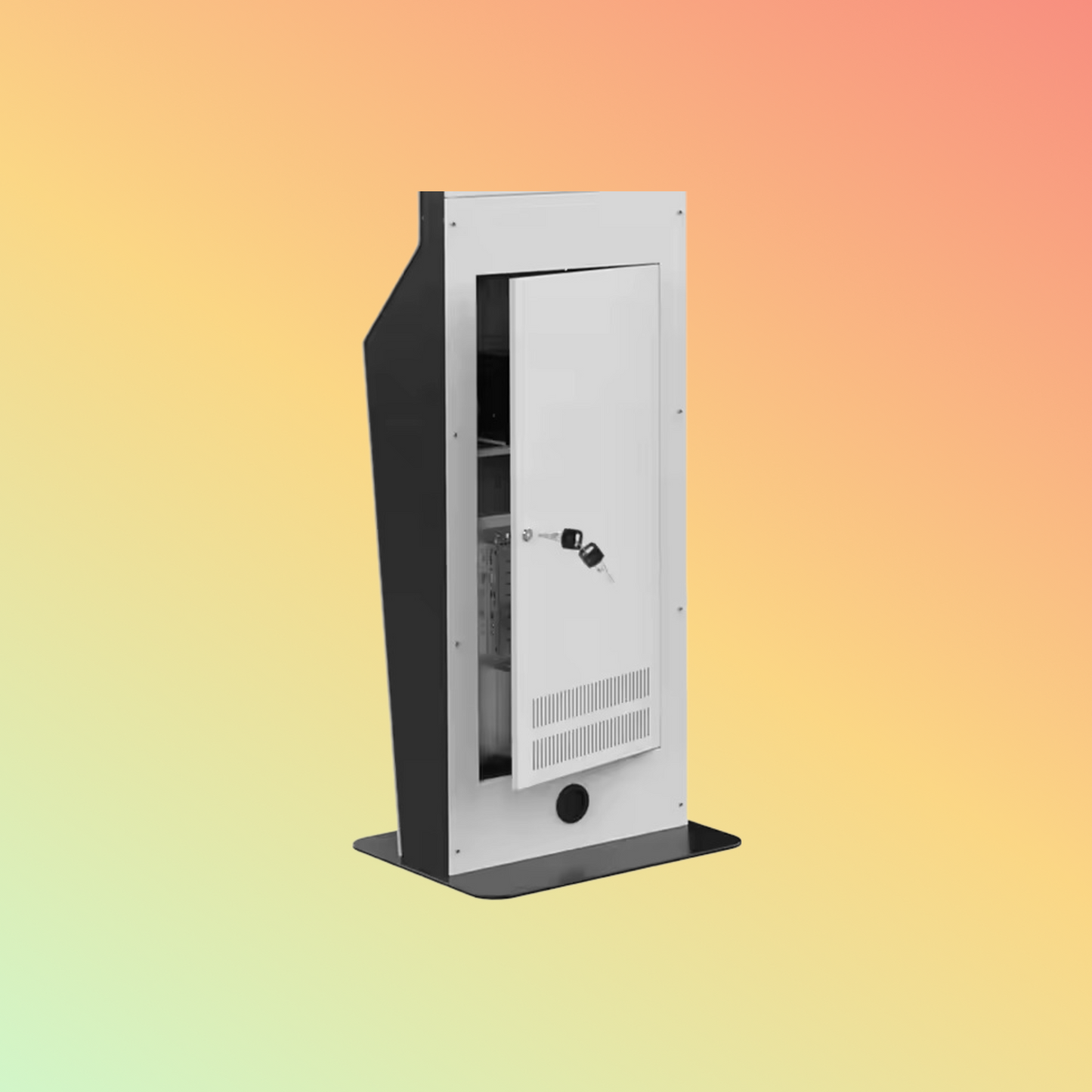 MAKEN 32 Inch Electronic Ticket Dispenser Self Service Payment Interactive Kiosk For Ticketing