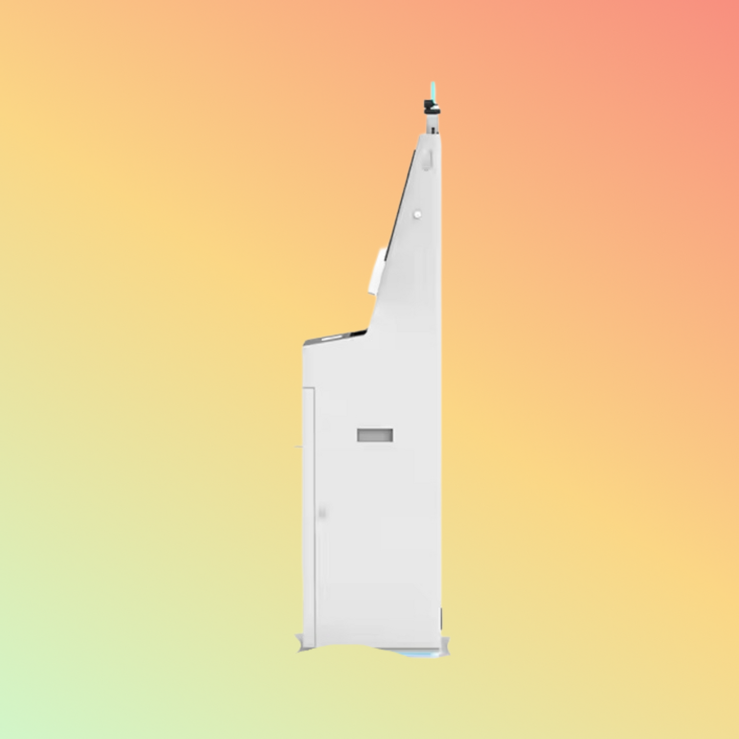 MAKEN 21.5 Inch touch screen interactive Information kiosk hotel check in with Card Dispenser