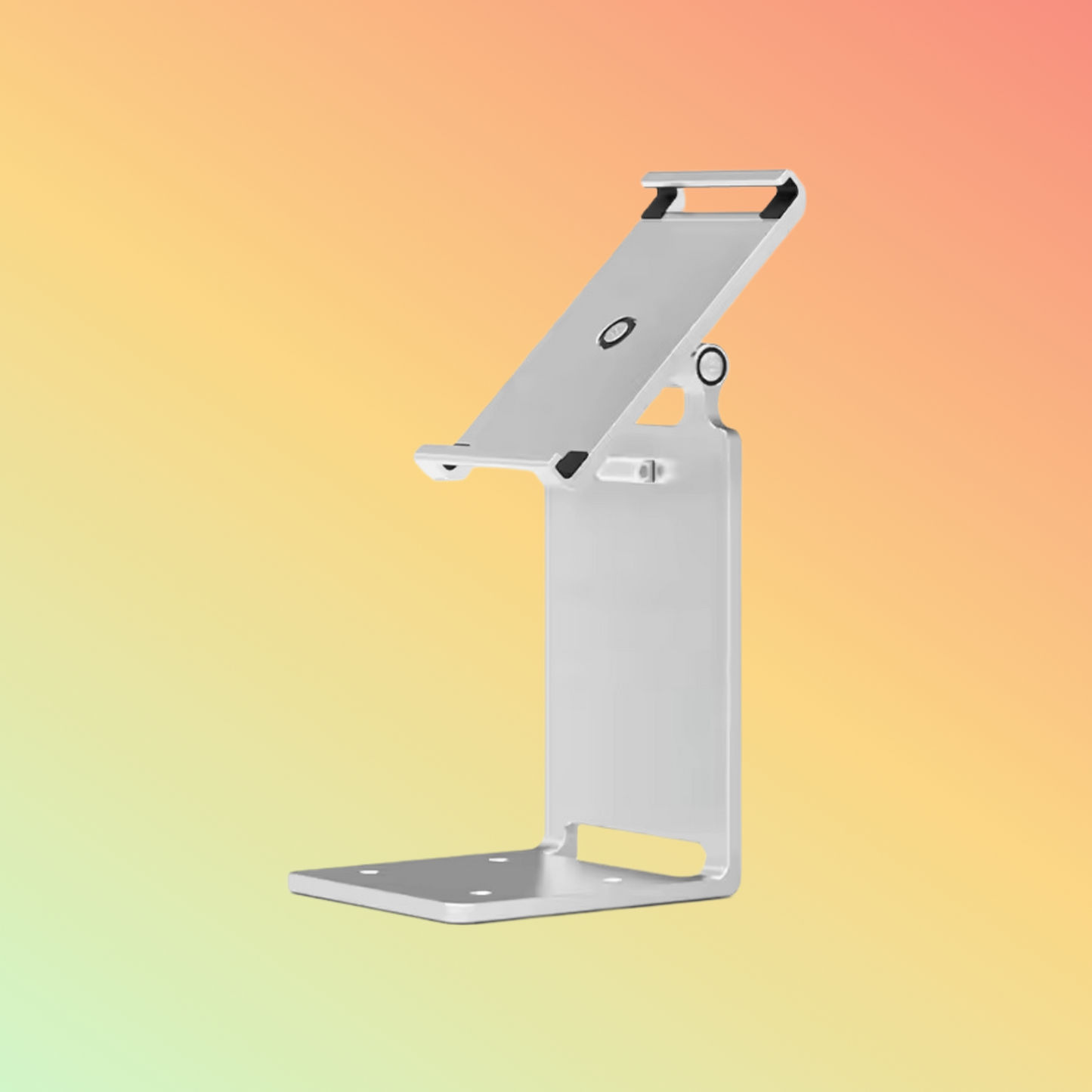 MAKEN High Quality Aluminum Adjustable Tablet Stand Counter Top POS System Stand For iPad