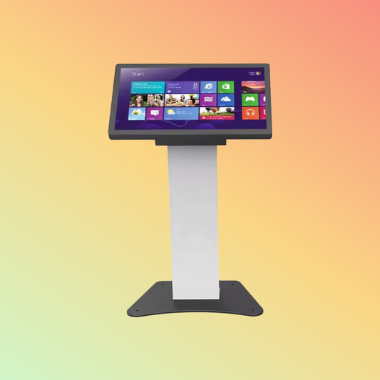 MAKEN Commercial Android floor standing 32 inch multimedia interactive information touch kiosk